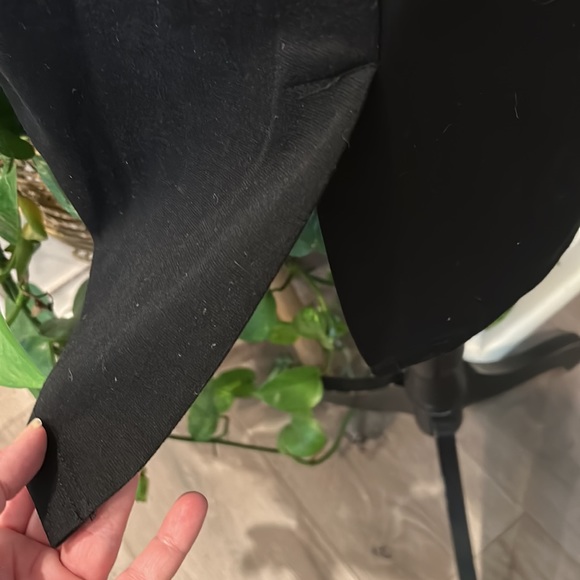 Homeyee black Bodycon dress with large accent bow size 12/2XL - Picture 5 of 8